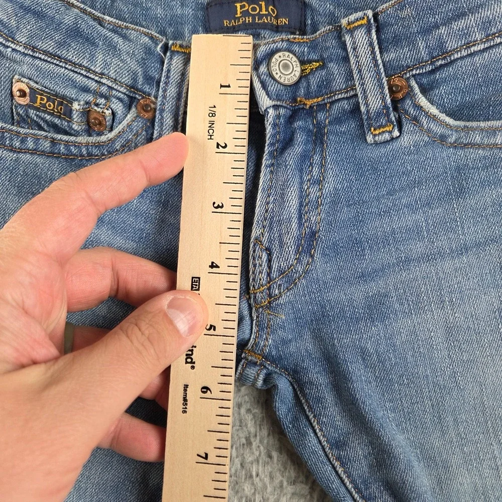 Polo Ralph Lauren Jeans‎ Boys 2T The Hampton Straight Leg Dark Wash Adjustable